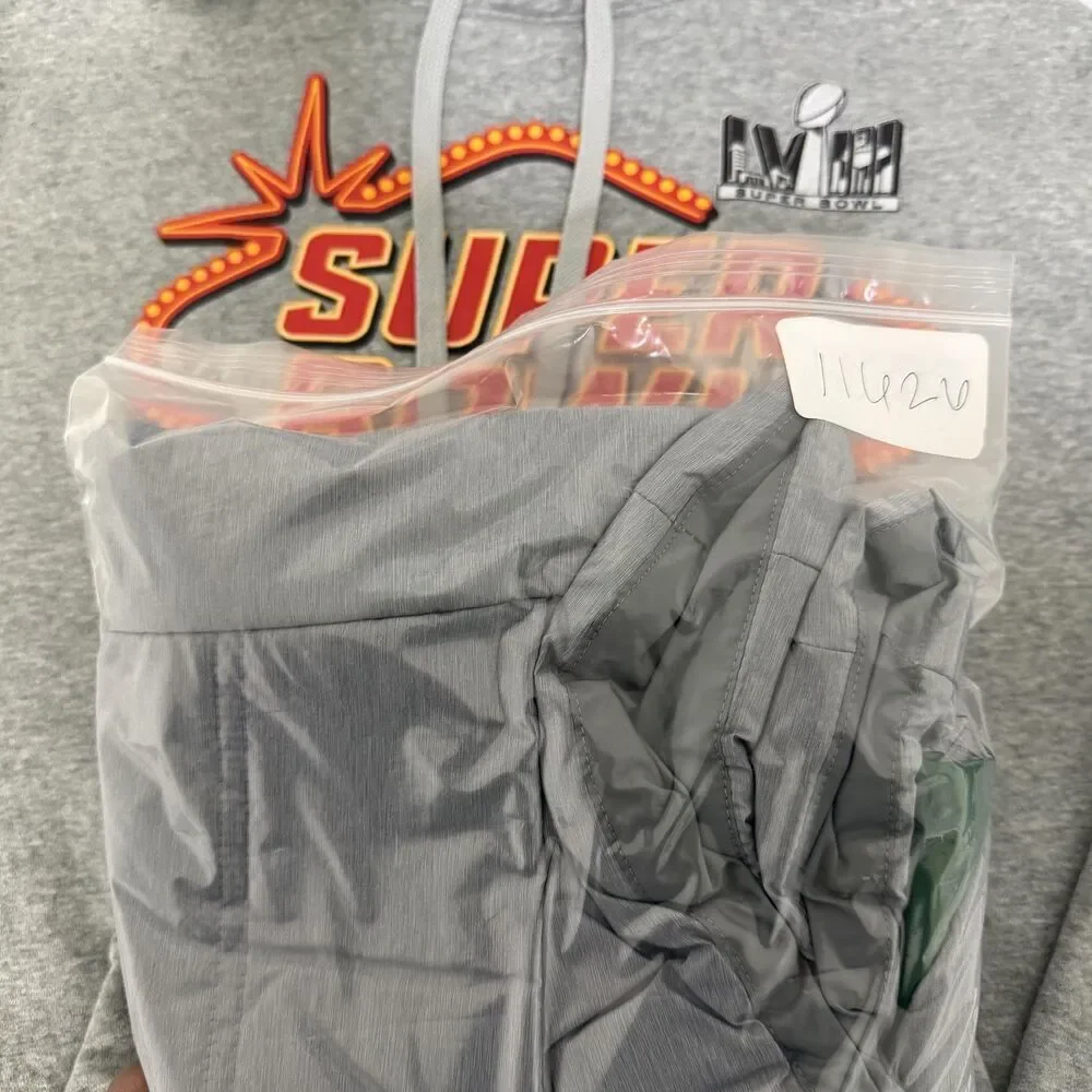 Nike Vest Mens Medium Gray Green Insulated Puffer Full Zip Baseball AQ3568-062